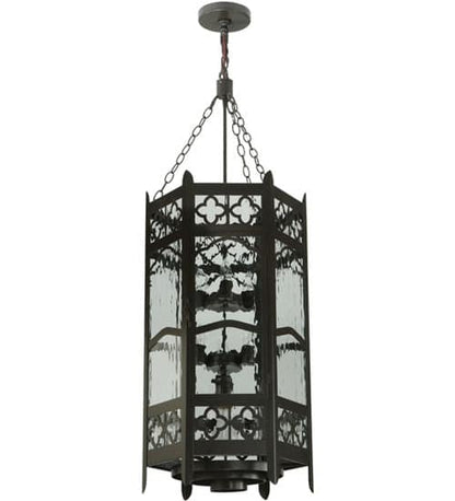 Church 6 Light 19" Wide Taper Candle Pendant