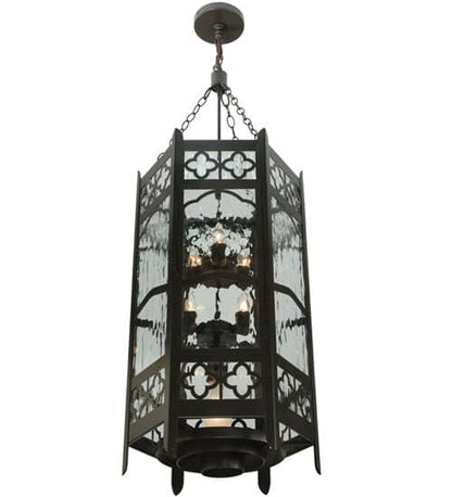 Church 6 Light 19" Wide Taper Candle Pendant