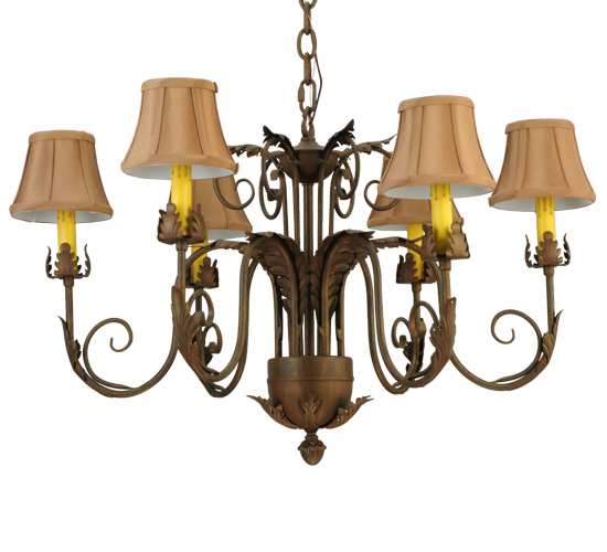 Lindsay 6 Light 30" Wide Chandelier