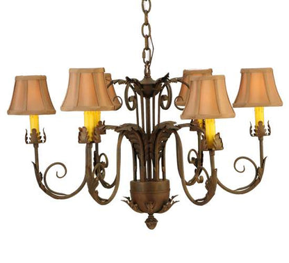 Lindsay 6 Light 30" Wide Chandelier