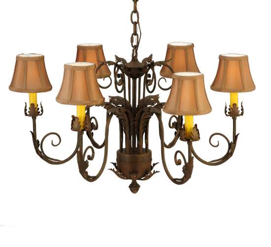 Lindsay 6 Light 30" Wide Chandelier