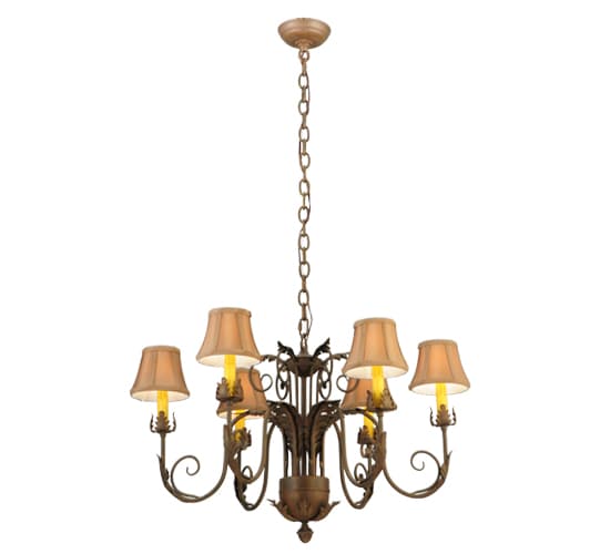 Lindsay 6 Light 30" Wide Chandelier