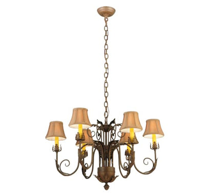 Lindsay 6 Light 30" Wide Chandelier