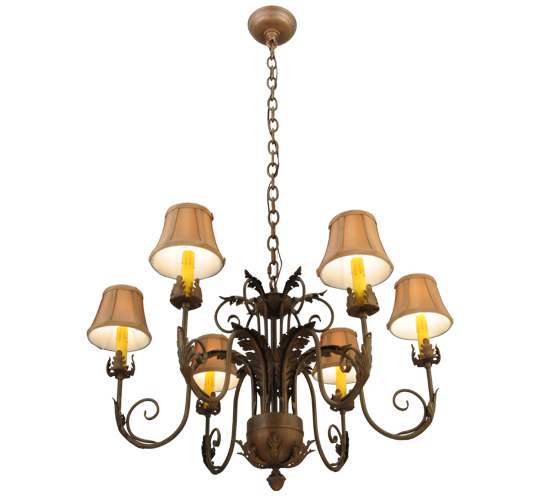 Lindsay 6 Light 30" Wide Chandelier