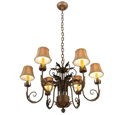Lindsay 6 Light 30" Wide Chandelier