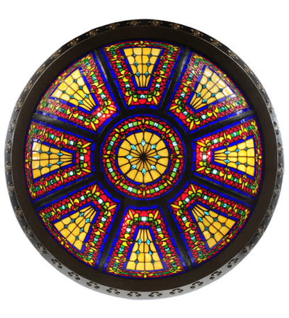 Fleur-de-lis 3 Light 28" Wide Pendant