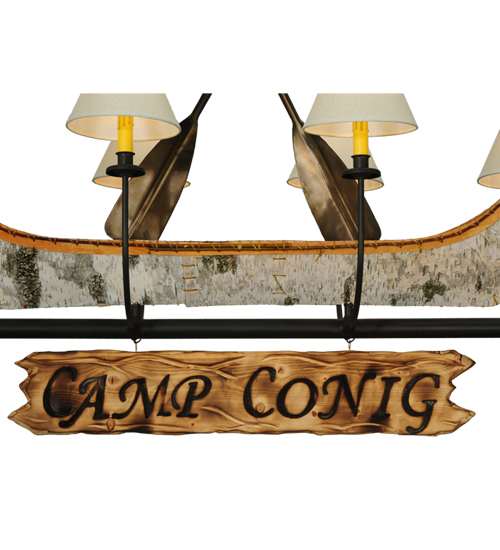 Personalized 8 Light 50" Wide Linear Chandelier