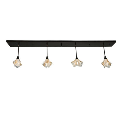 Meyda Tiffany Metro 4 Light 10" Wide Abstract Multi Light Pendant
