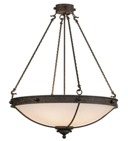 Freya 6 Light 30" Wide Semi-Flush Bowl Ceiling Fixture
