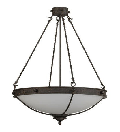 Freya 6 Light 30" Wide Semi-Flush Bowl Ceiling Fixture