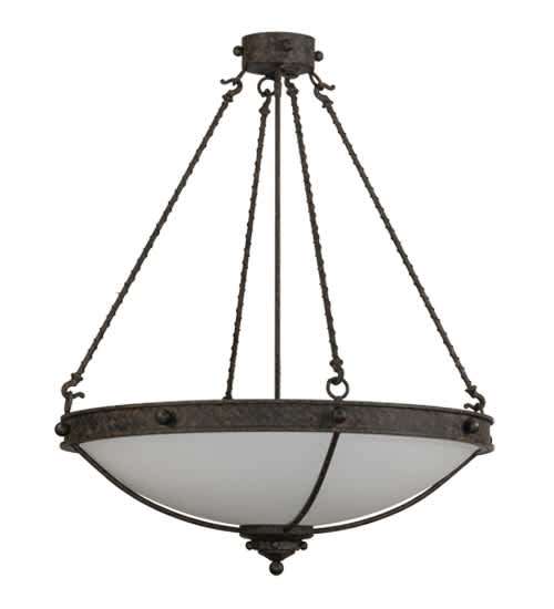 Freya 6 Light 30" Wide Semi-Flush Bowl Ceiling Fixture