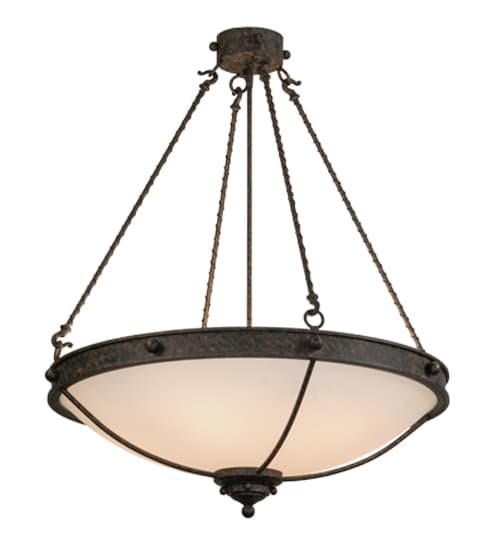 Freya 6 Light 30" Wide Semi-Flush Bowl Ceiling Fixture