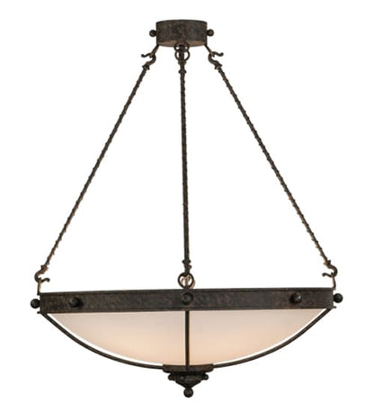Freya 6 Light 30" Wide Semi-Flush Bowl Ceiling Fixture