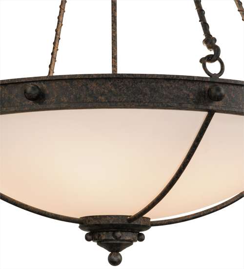 Freya 6 Light 30" Wide Semi-Flush Bowl Ceiling Fixture