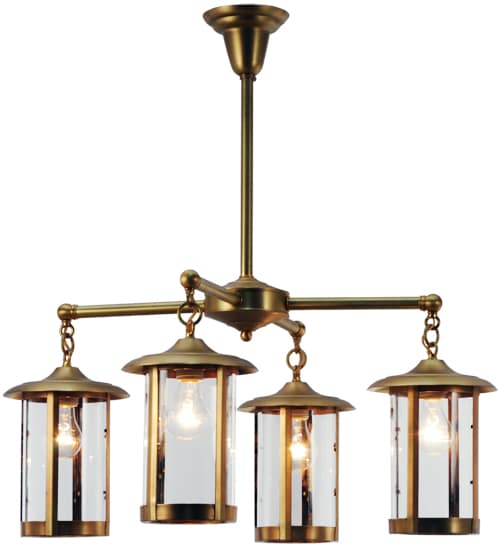 Craftsman Signature Fulton Prime 4 Light 31" Wide Chandelier
