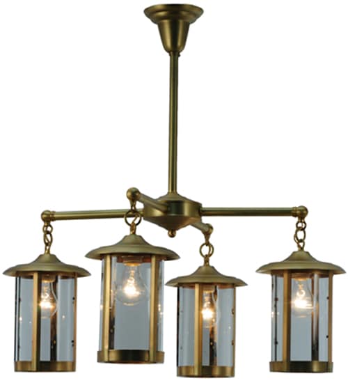 Craftsman Signature Fulton Prime 4 Light 31" Wide Chandelier