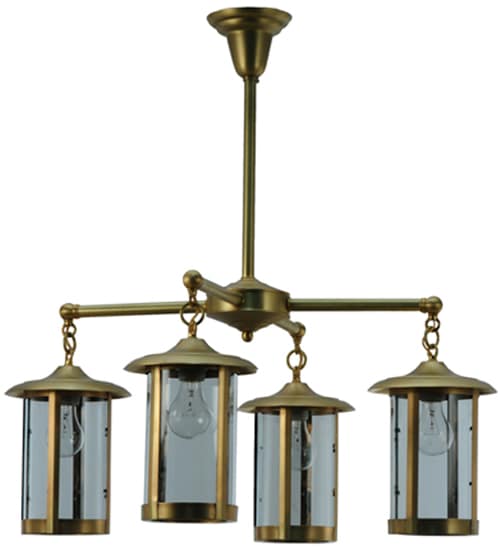 Craftsman Signature Fulton Prime 4 Light 31" Wide Chandelier