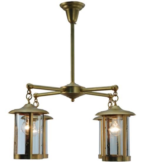 Craftsman Signature Fulton Prime 4 Light 31" Wide Chandelier
