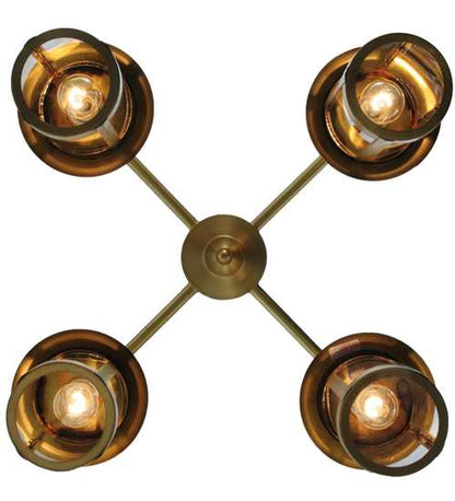 Craftsman Signature Fulton Prime 4 Light 31" Wide Chandelier
