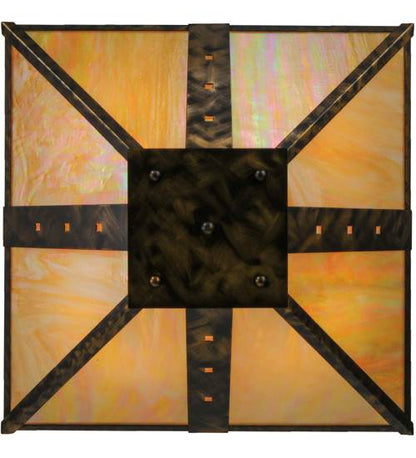 Zandra 4 Light 43" Wide Semi-Flush Ceiling Fixture