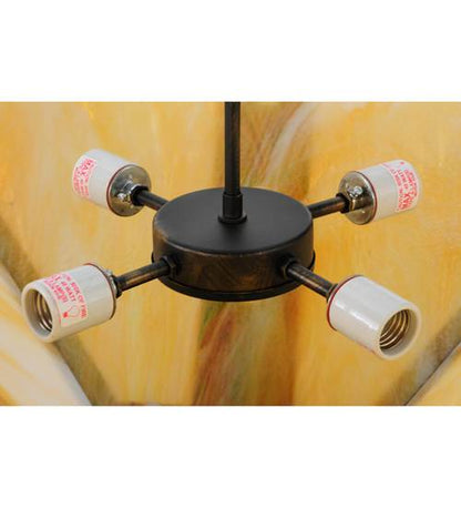 Zandra 4 Light 43" Wide Semi-Flush Ceiling Fixture