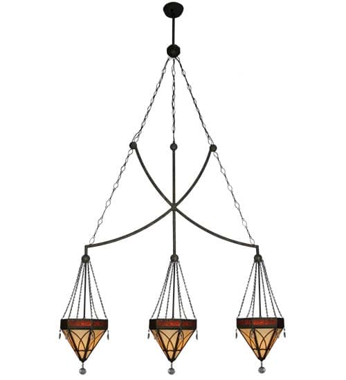 Larkfield 3 Light 12" Wide Linear Pendant