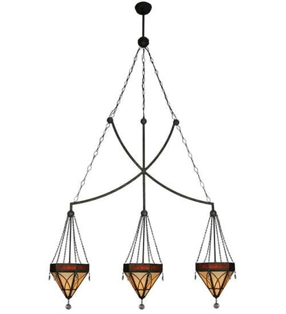 Larkfield 3 Light 12" Wide Linear Pendant