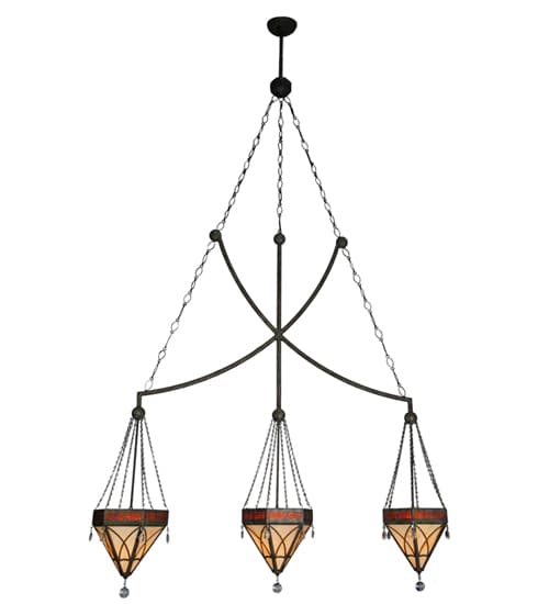 Larkfield 3 Light 12" Wide Linear Pendant