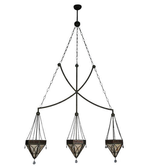 Larkfield 3 Light 12" Wide Linear Pendant