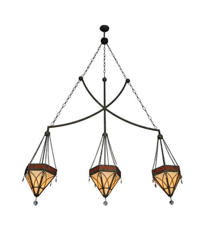 Larkfield 3 Light 12" Wide Linear Pendant
