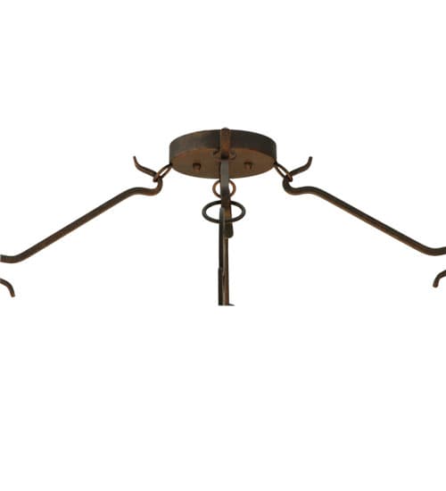 Ceres 6 Light 36" Wide Semi-Flush Bowl Ceiling Fixture