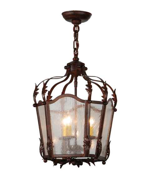 Citadel 3 Light 12" Wide Taper Candle Pendant