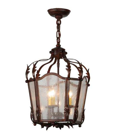 Citadel 3 Light 12" Wide Taper Candle Pendant