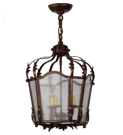 Citadel 3 Light 12" Wide Taper Candle Pendant