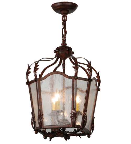 Citadel 3 Light 12" Wide Taper Candle Pendant
