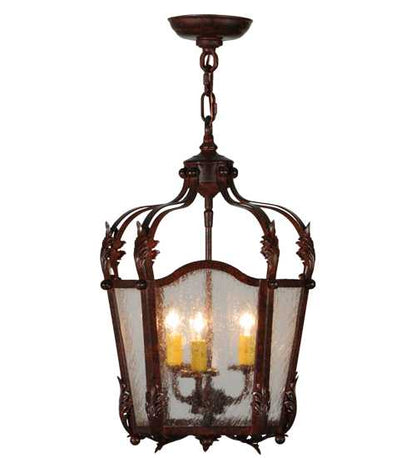Citadel 3 Light 12" Wide Taper Candle Pendant