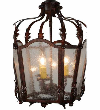 Citadel 3 Light 12" Wide Taper Candle Pendant