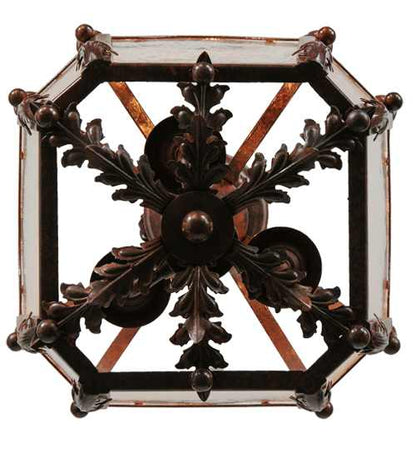 Citadel 3 Light 12" Wide Taper Candle Pendant