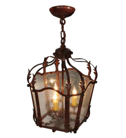 Citadel 3 Light 12" Wide Taper Candle Pendant