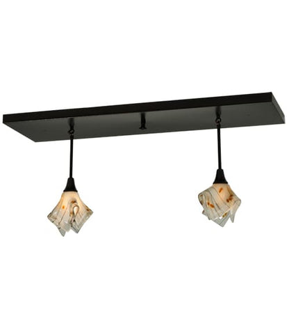 Metro 2 Light 14" Wide Abstract Multi Light Pendant