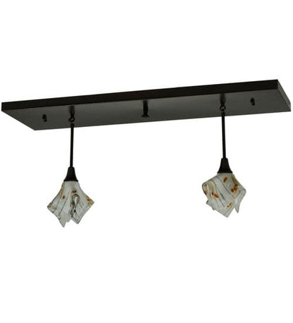 Metro 2 Light 14" Wide Abstract Multi Light Pendant