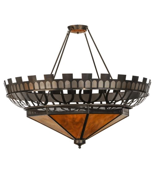 Davis Street 12 Light 55" Wide Pendant