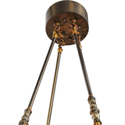 Meyda Tiffany Commerce 17 Light 47" Wide Pendant