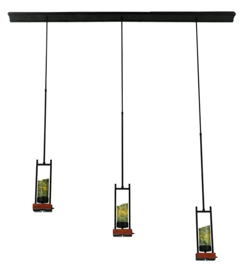 Grand Terrace 3 Light 6" Wide Pillar Candle Multi Light Pendant