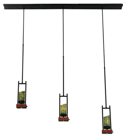 Grand Terrace 3 Light 6" Wide Pillar Candle Multi Light Pendant