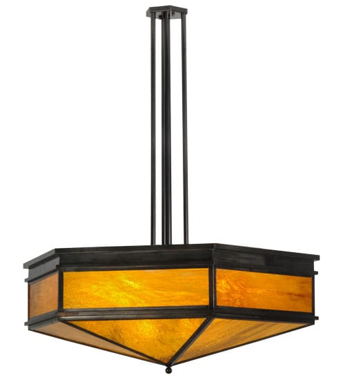 Davis Street 8 Light 45" Wide Pendant