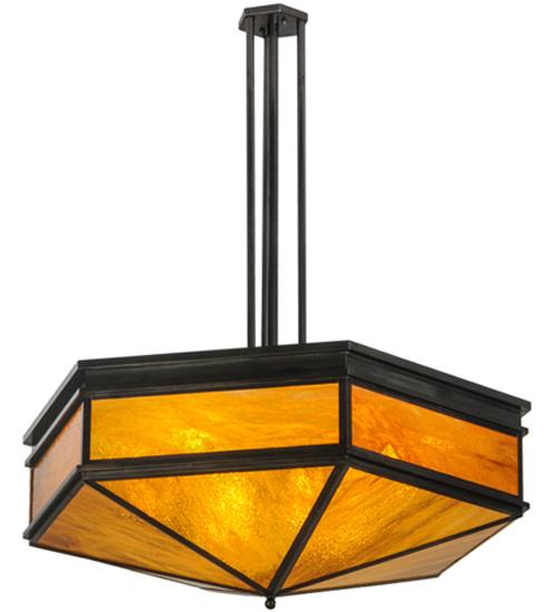 Davis Street 8 Light 45" Wide Pendant