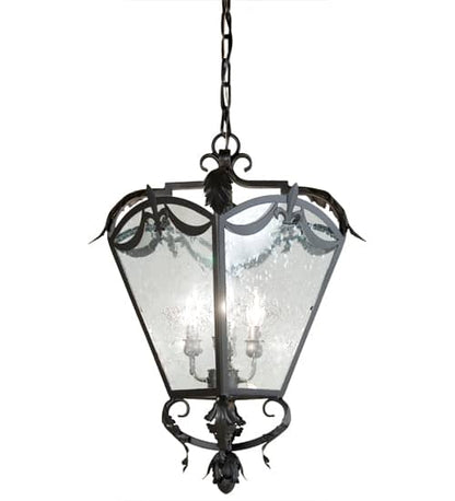 Fleur 4 Light 13" Wide Taper Candle Pendant