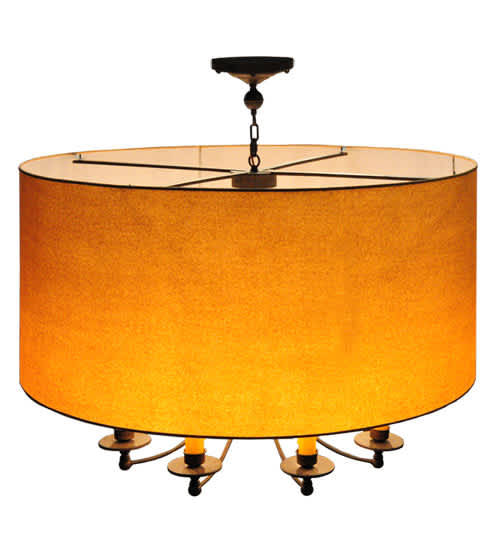 Muirfield 8 Light 42" Wide Taper Candle Pendant