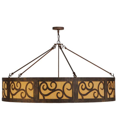 Dean 12 Light 60" Wide Suspension Pendant